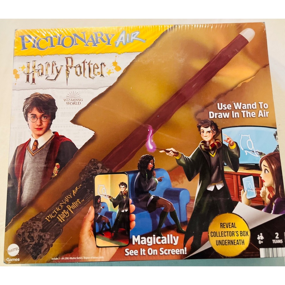 New Pictionary Air Harry‎ Potter Board Game - Factory Sealed Brand New